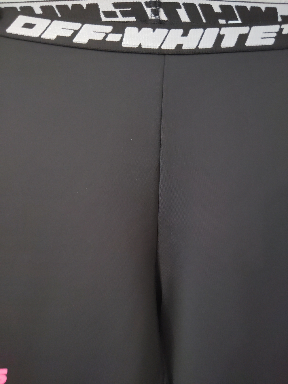 Off-White Black Leggings with Pink OFF Logos!! 🖤🩷 - Picture 12 of 13